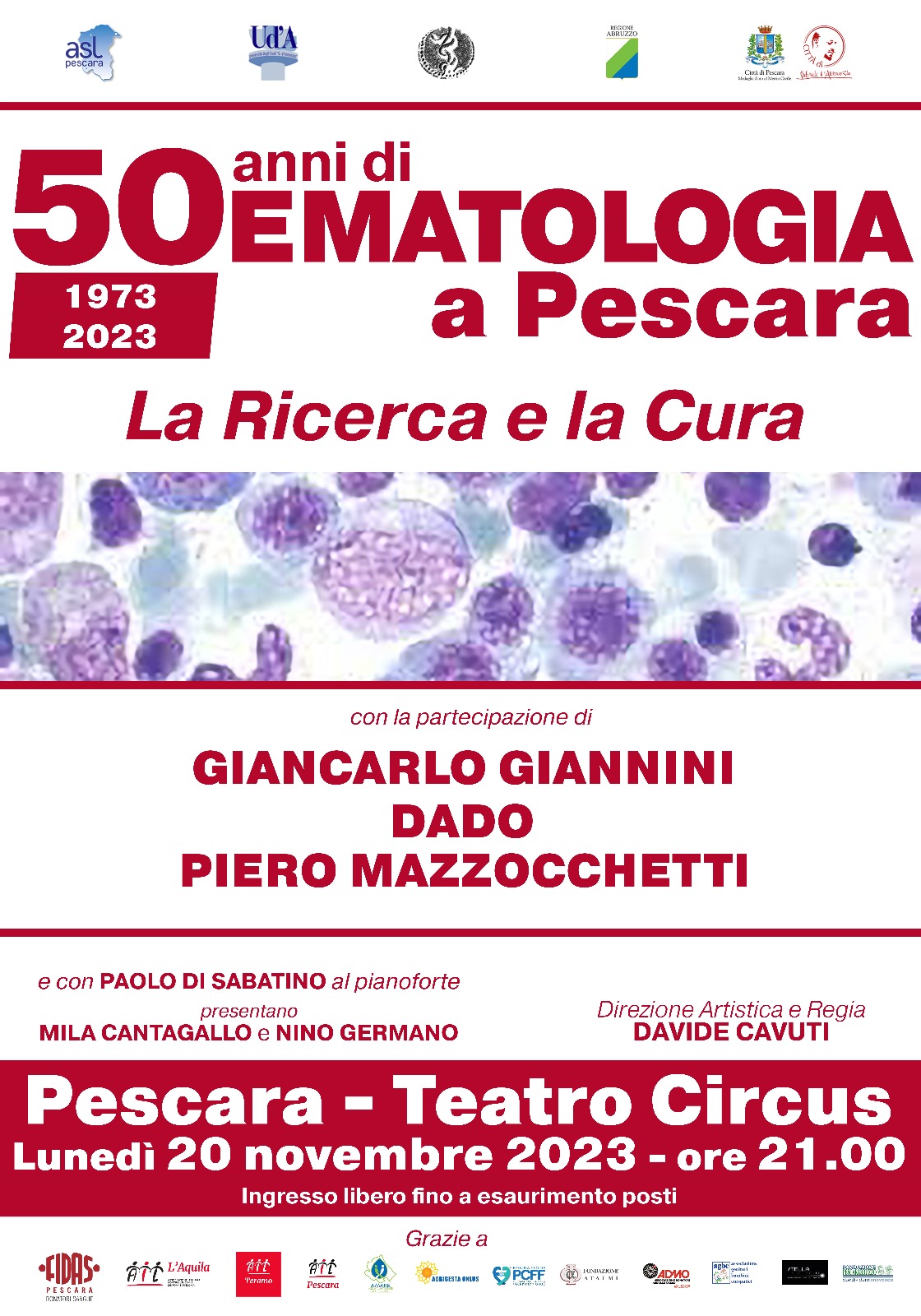 50 anni Ematologia a Pescara - La ricerca e la cura