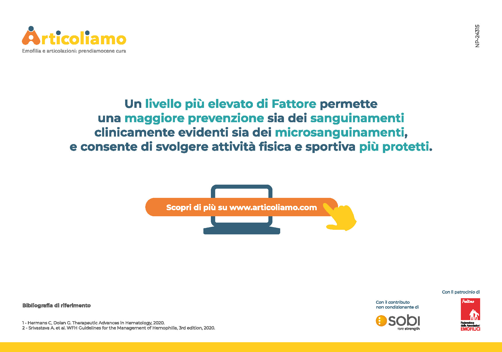 Articoliamo - Leaflet “Conosci il tuo livello di protezione?