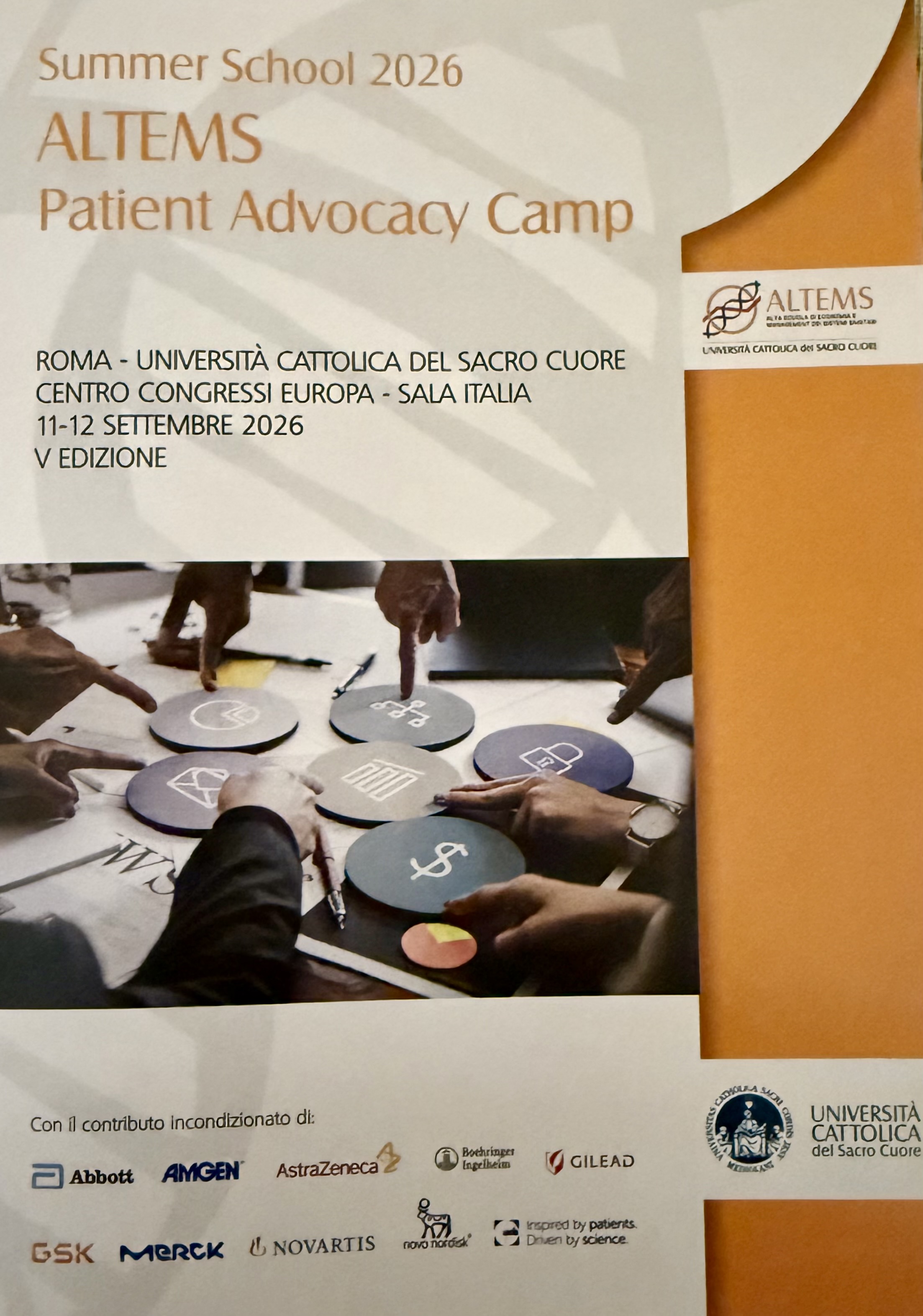 A.MA.R.E. alla Summer School 2026: il dialogo come strumento per una nuova advocacy