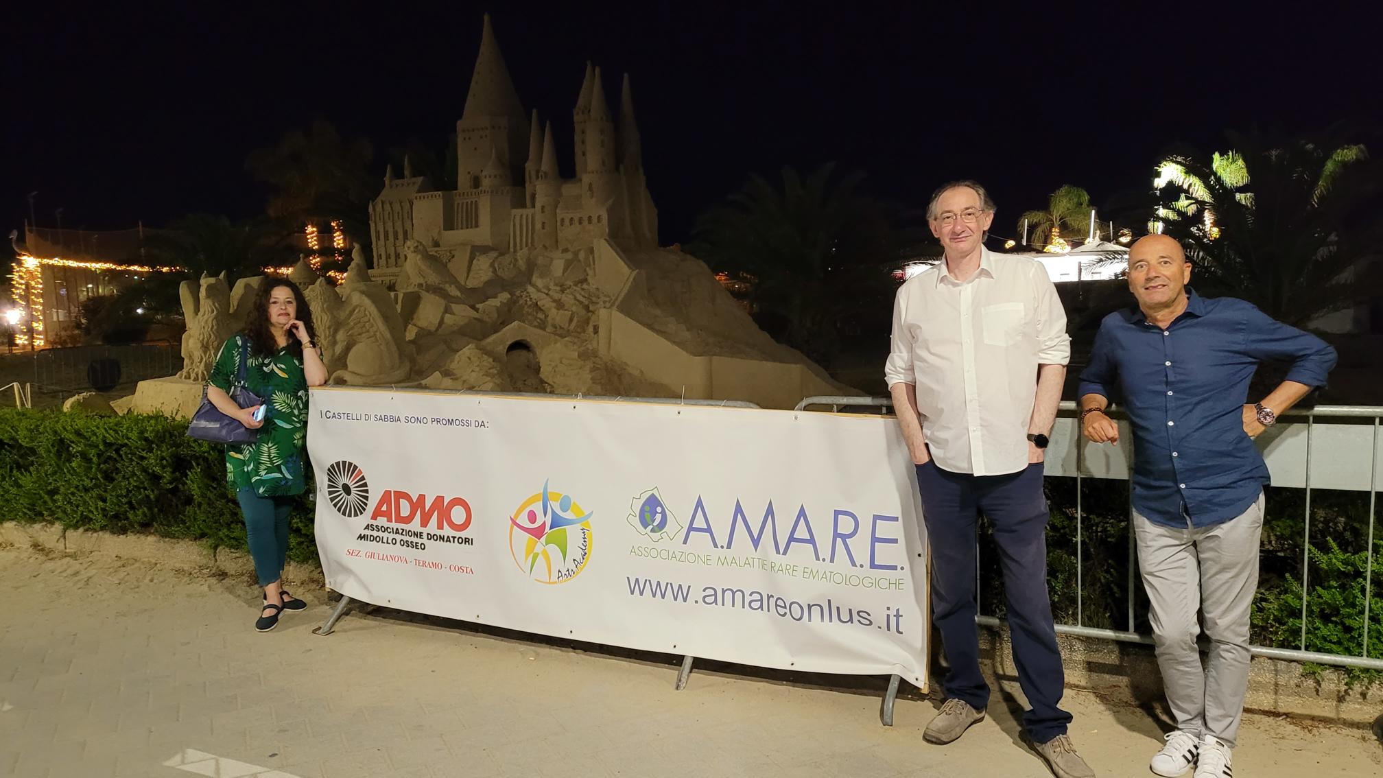 Premiazione A.MA.R.E.  "Castelli di sabbia di Giulianova 2022"