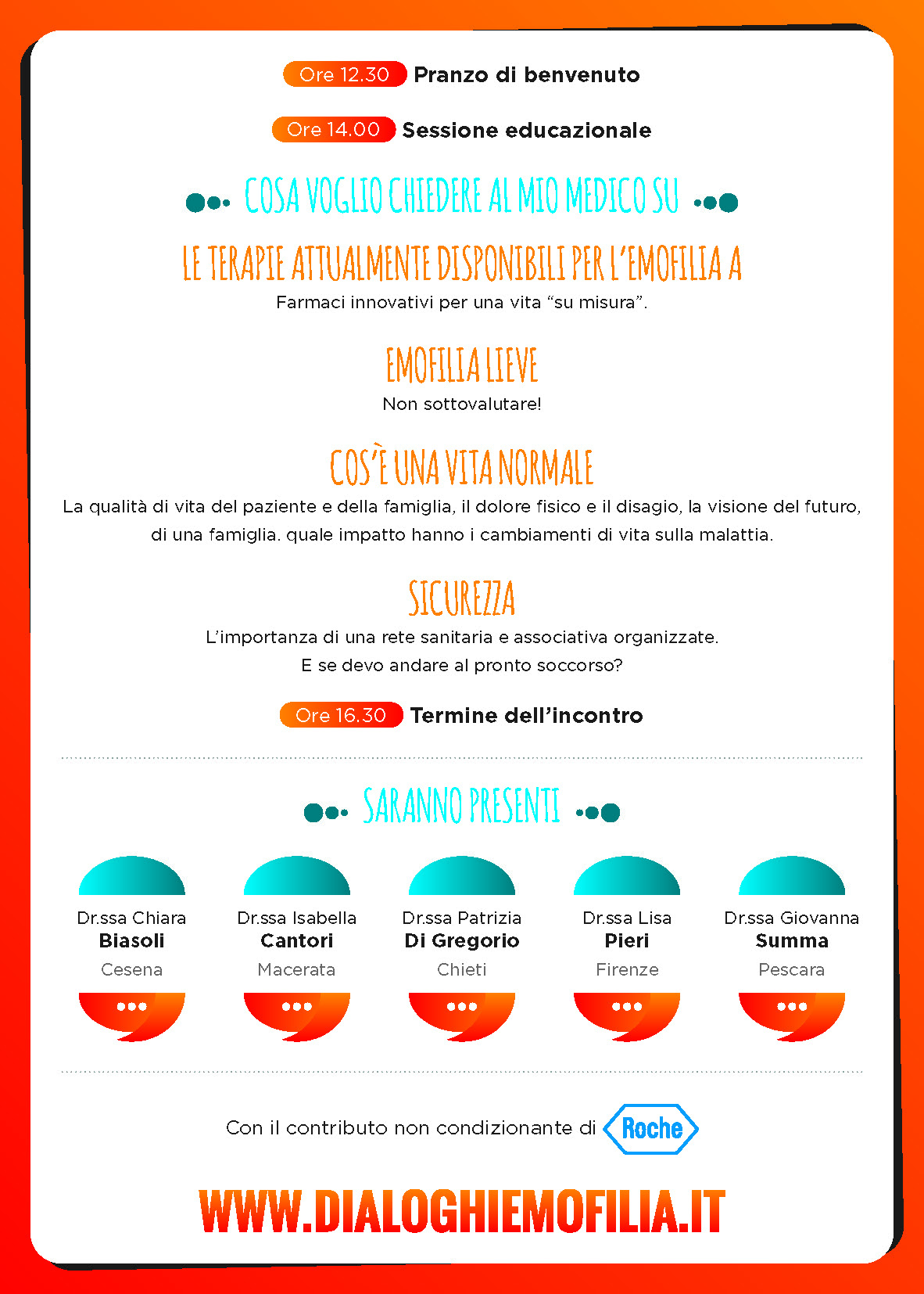 Dialoghi sull'emofilia A - Recanati