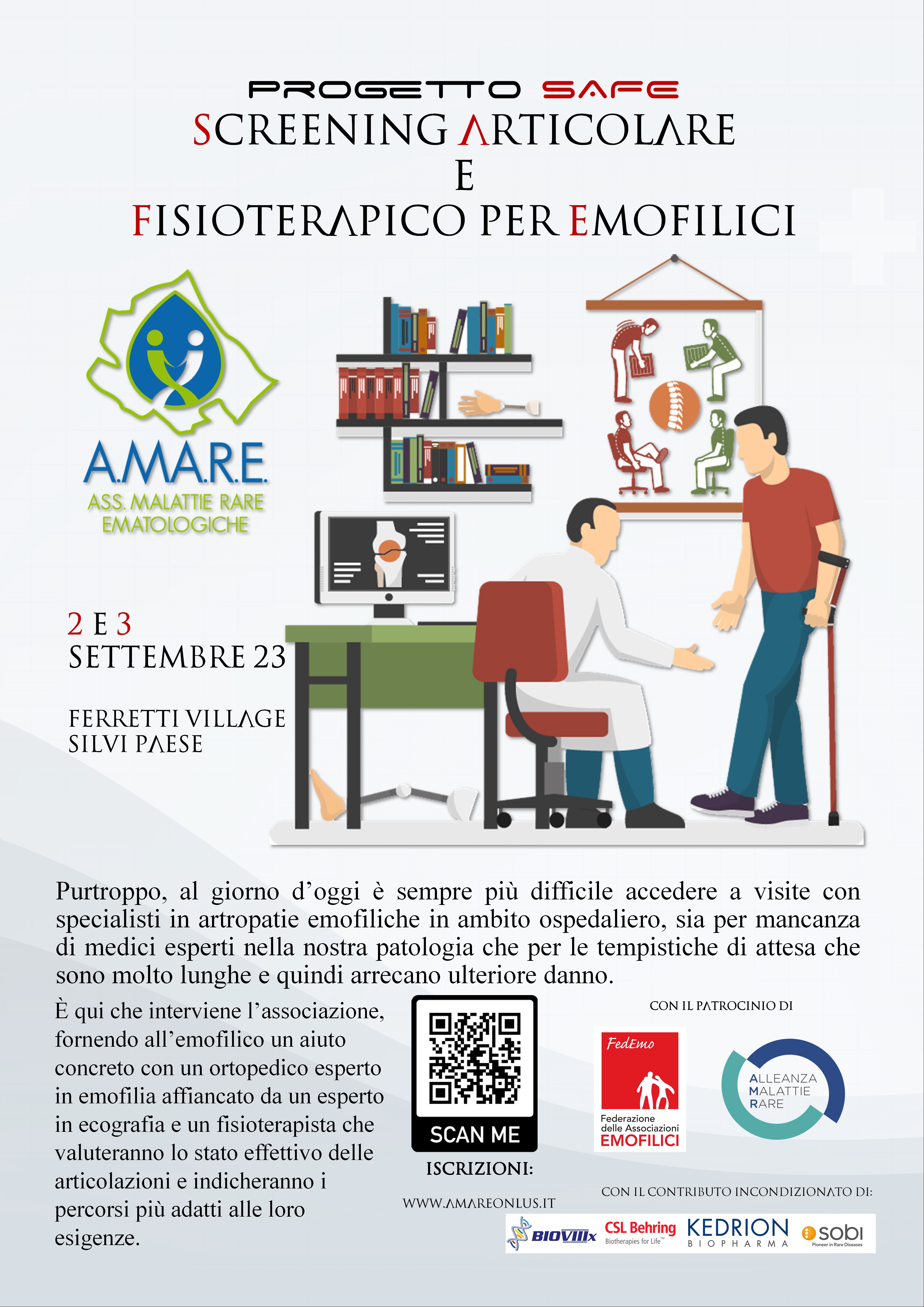 Progetto SAFE - Screening Articolare per emofilici