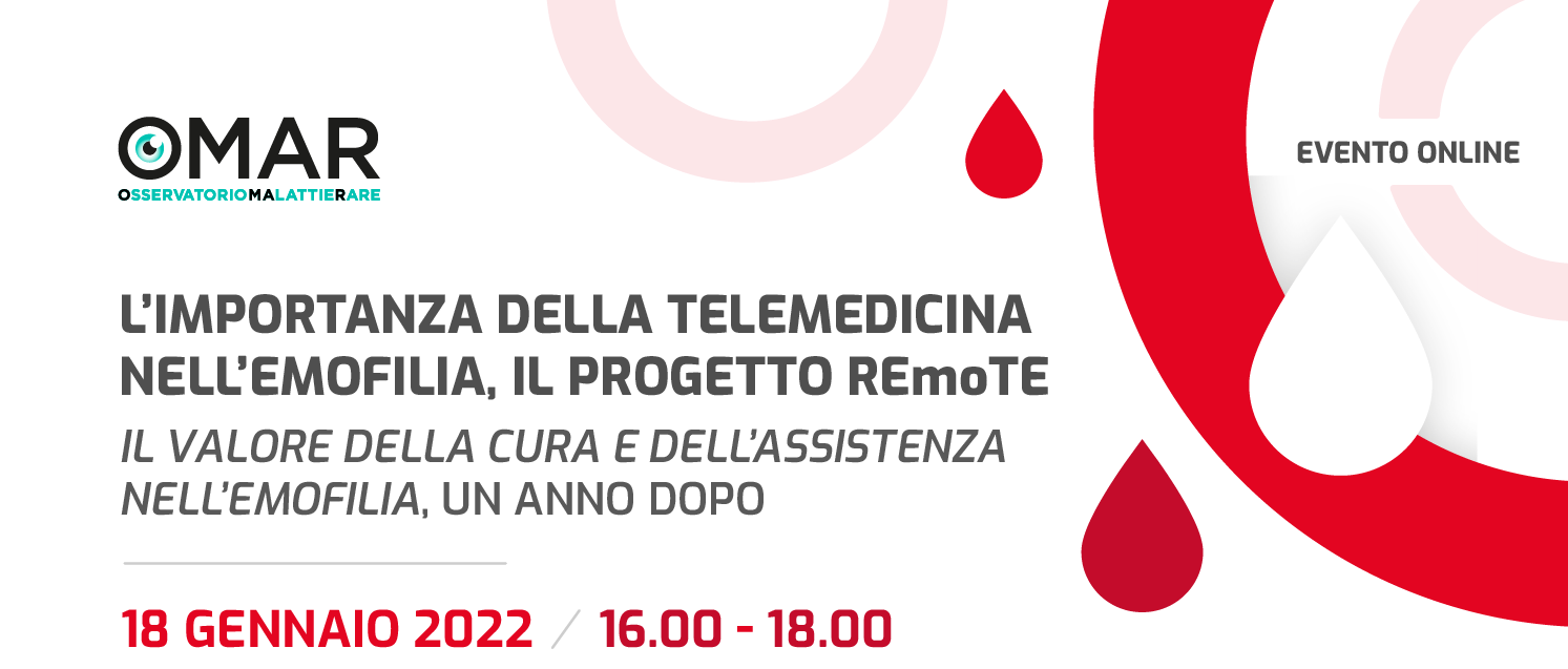 L’importanza della telemedicina nell'emofilia - il progetto REmoTE 2022